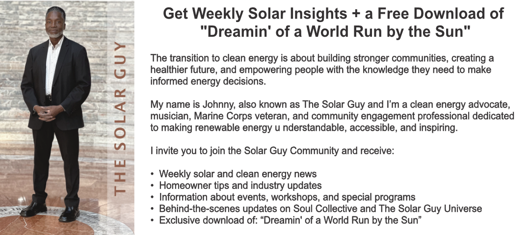 Solar Guy Weekly Introduction